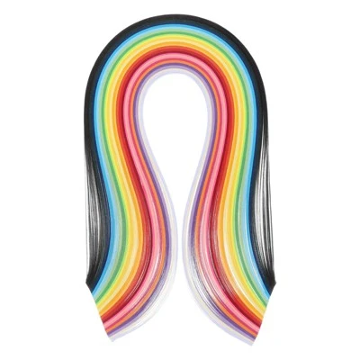 Unique Bargains DIY Craft Activity Kits Paper DIY Quilling Strips Multicolored 260 Pcs - Image 6