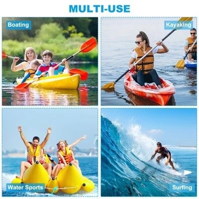 Unique Bargains Neoprene Water Sports Waterproof Floating Keychains 4 Pcs - Image 4