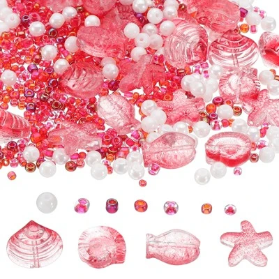 Unique Bargains Jewelry Making Craft Embellishments Ocean Animal Glass Beads - Image 6