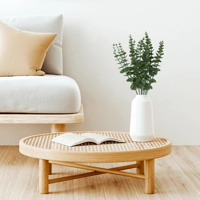 Unique Bargains Greenery Decoration Plastic Artificial Plants 16.8" 15 Pcs - Image 2