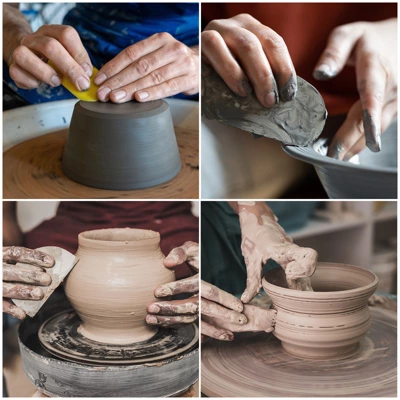 Unique Bargains Smooth Silicone Clay Ceramic Sculpting Tool For Finishing Shaping - Image 4