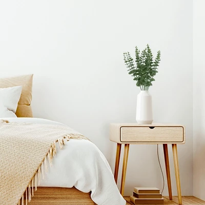 Unique Bargains Greenery Decoration Plastic Artificial Plants 16.8" 15 Pcs - Image 3