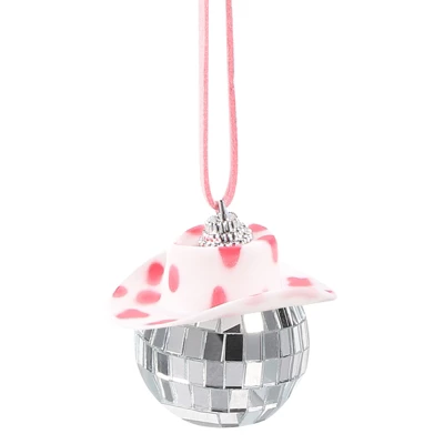 Unique Bargains Shiny Mirror Ornament Car Party Accessory Disco Ball - Image 5