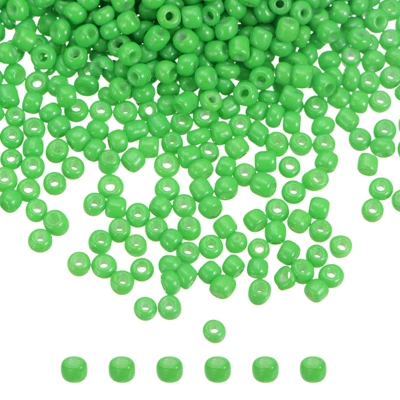 Unique Bargains Loose DIY Earring Necklace Making Glass Round Beads 12000 Pcs - Image 15