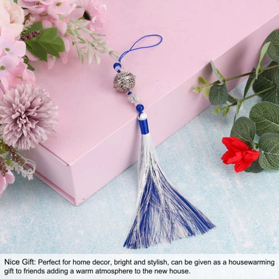 Unique Bargains Classic Bells DIY Craft Hanging Decoration Tassel Pendants - Image 2