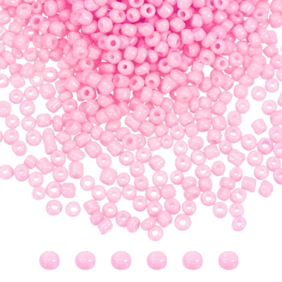 Unique Bargains Loose DIY Earring Necklace Making Glass Round Beads 12000 Pcs - Image 20