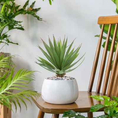 Unique Bargains Realistic Look Low Maintenance Real Touch Artificial Succulent - Image 4