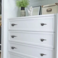 Unique Bargains Ceramic DIY Corrosion-Resistant Dressing Table Vintage Cabinet Knobs