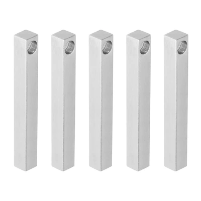 Unique Bargains DIY Jewelry Making Column Rectangle Pendants With Hole 1.6" 5 Pcs - Image 6