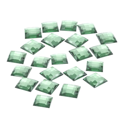 Unique Bargains Square Acrylic Flat Back DIY Crafting Decor Jewelry Rhinestone 20 Pcs - Image 6