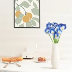 Unique Bargains Durable Decor Artificial Calla-Lily Flowers 15.3" 12 Pcs