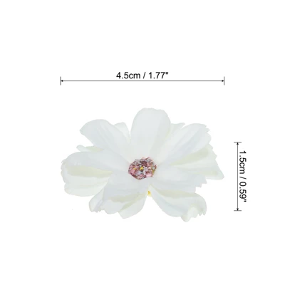 Unique Bargains Artificial Multi-layered Silk Handmade Artificial Flowers For Decoration