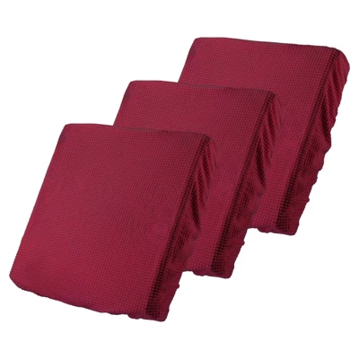 Unique Bargains Polyester Elastic Bottom Non-Slip Sofa Couch Cushion Covers 3 Pcs 20"x20" - Image 11