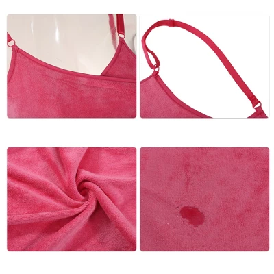 Unique Bargains Women's Adjustable Shower Wrap Towel - Image 2