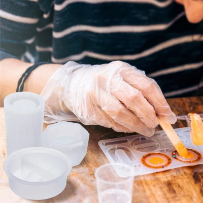 Unique Bargains DIY Hexagon Silicone Flower Pot 1 Pc - Image 3