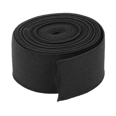 Unique Bargains Tailor Polyester Springy Stretchy Knitting Sewing Elastic Band 2.73 Yards Black - Image 4