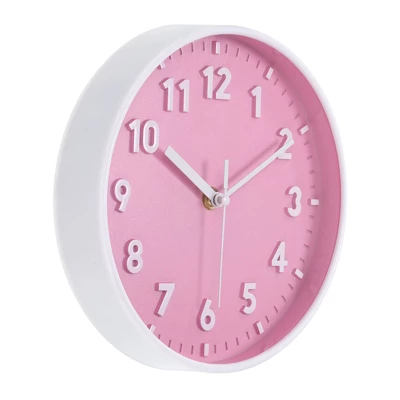 Unique Bargains Battery Operated Silent Non-Ticking 3D Number Quartz Wall Clock 8" - Image 7