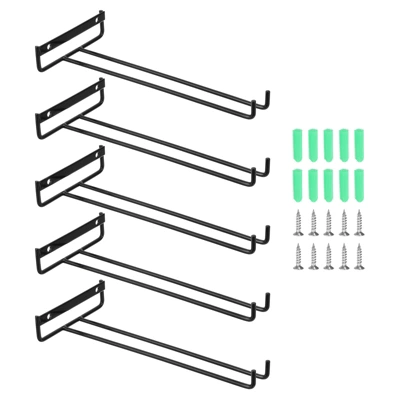 Unique Bargains High-Grade Durable Space Saving Easy Installation Wine Glass Rack 5 Set - Image 4