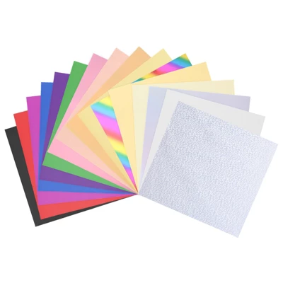 Unique Bargains Deco Foil Transfer Sheets For DIY Craft Laser Printer 8.5"x11" 50 Pcs Colorful - Image 6