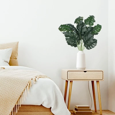 Unique Bargains Home Artificial Greenery Plastic Plants - Image 2