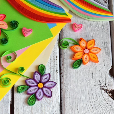 Unique Bargains Smooth Surface DIY Craft Activity Kits Quilling Paper Strips 180 Pcs