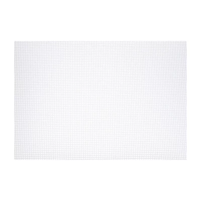 Unique Bargains Embroidery Knit Crochet Craft Blank Rectangular Plastic Mesh Sheets 24" X 16.5" White 6 Pcs - Image 5