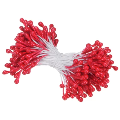 Unique Bargains Artificial Craft DIY Wedding Floral Arrangements Flower Stamen Kit 150 Pcs - Image 13