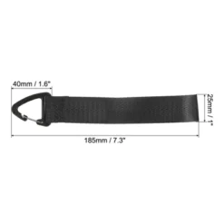 Unique Bargains Outdoors Bag Wallet Decoration Wrist Lanyard Keychain 3 Pcs