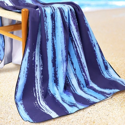 Unique Bargains Quick Drying Microfiber Lightweight Comfortable Beach Towel - Image 3
