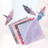 Unique Bargains Double Side Square Origami Paper Kit 5.91"x5.91" Set Of 60 Sheets